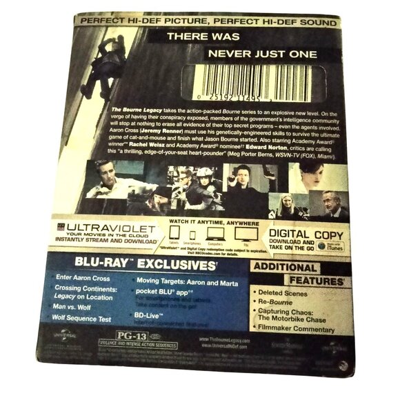 The Bourne Legacy Blu-Ray DVD Digital Copy Combo Pack New Sealed - Picture 2 of 3